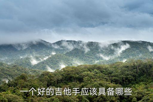一個(gè)好的吉他手應(yīng)該具備哪些