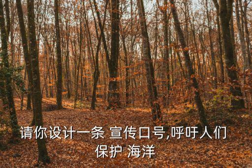 保護海洋的宣傳語,保護海洋的重要性