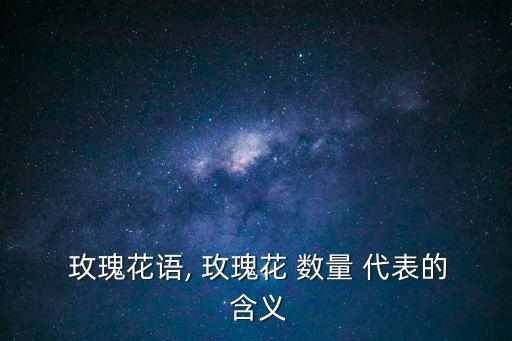 玫瑰花數(shù)量代表的含義,第二集:一見鐘情的意義