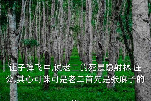 林莊公,老二、老二張麻子火車后看到了包打聽(tīng)?
