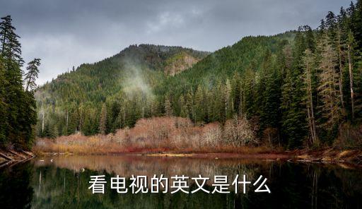 看電視英語(yǔ)怎么寫，看電視用英語(yǔ)怎么說(shuō)