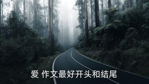 愛(ài)的作文開(kāi)頭，愛(ài) 作文最好開(kāi)頭和結(jié)尾
