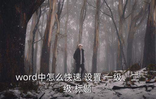 一級標題怎么設置,如何設置yours-1標題?看這里!