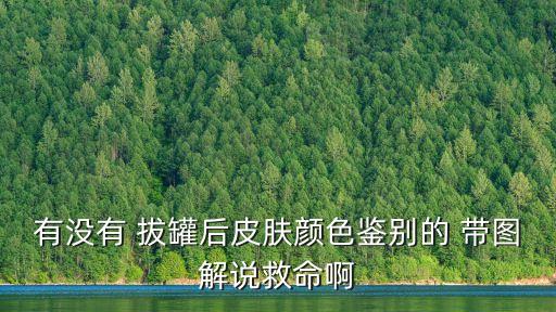 拔罐黑紫色部位圖解，拔罐身體有些地方呈紫黑色雜回事