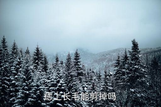 痣上長毛能拔嗎，痣上長毛能剪掉嗎