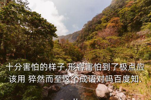 猝然而至,沒有四字俗語猝然和什么之一