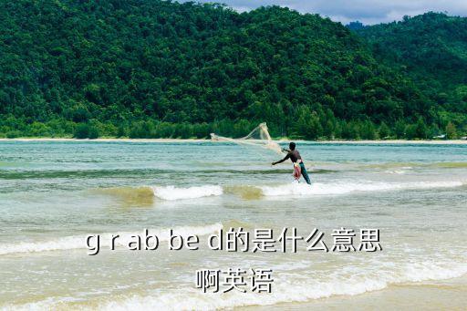 g r ab be d的是什么意思啊英語
