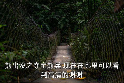 熊出沒之奪寶熊兵 現(xiàn)在在哪里可以看到高清的謝謝