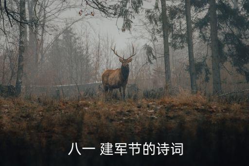 八一建軍節(jié)詩(shī)歌朗誦