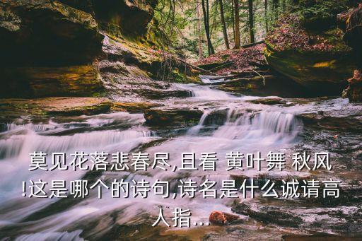 黃葉舞秋風,淡妝濃抹憂傷離不開愛情
