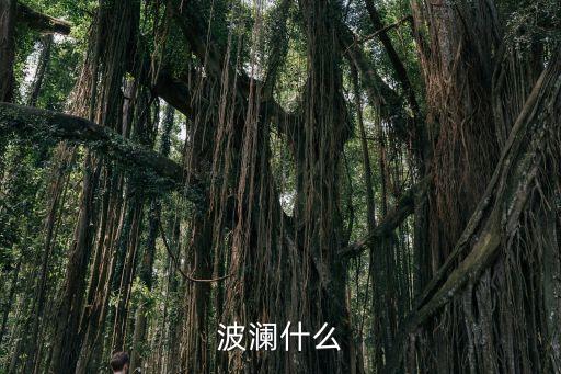 波瀾是什么意思，波瀾的意思