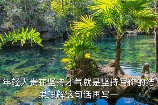貴在堅(jiān)持什么意思，青年人貴在堅(jiān)持才氣就是堅(jiān)持寫作的結(jié)果的含義