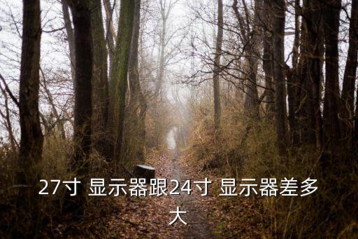 24寸顯示器多大,24寸液晶顯示屏幕尺寸有三種規格