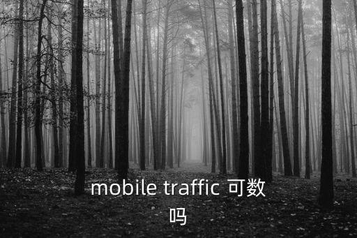 traffic可數(shù)嗎