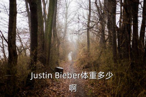 王嘉爾體重，Justin Bieber體重多少啊