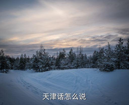 天津話，天津話屬于哪一類的方言