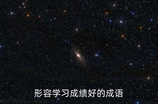 形容成績好的成語，形容學習成績好的成語