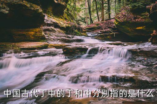 丁中，中國(guó)古代丁中的丁和中分別指的是什么