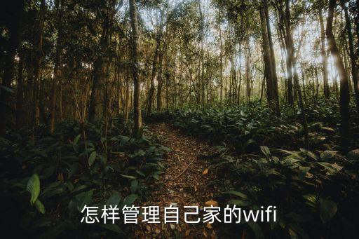 無線網(wǎng)管理，怎樣管理自己家的wifi