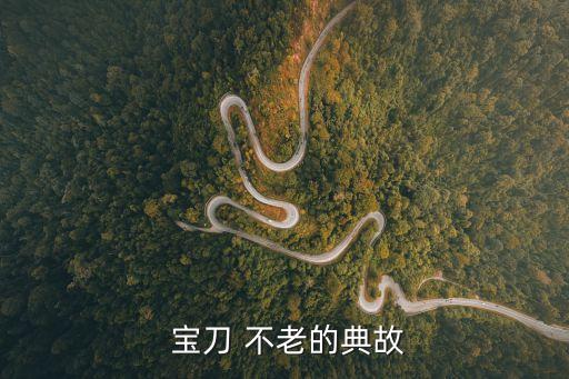  寶刀 不老的典故