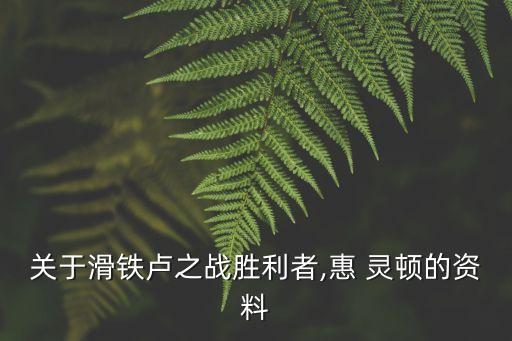 威靈頓公爵,英國(guó)將領(lǐng)魏靈頓擊敗法國(guó)聯(lián)軍