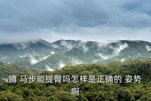 蹲馬步的正確姿勢,馬步也能強腰壯腎?正確姿勢是這樣的