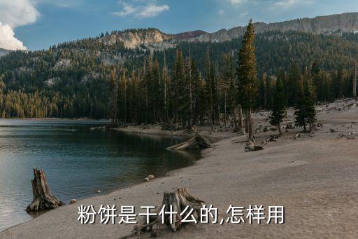 粉餅怎么用,粉餅可作為底妝也可當面妝