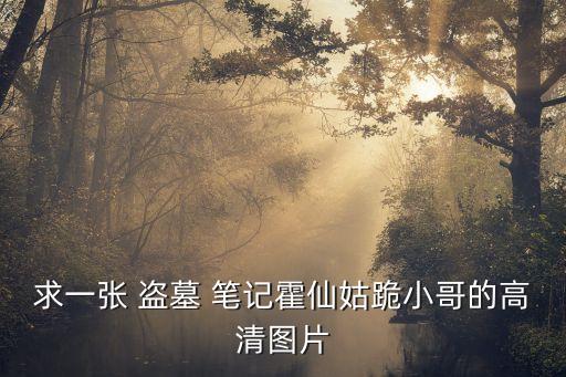 盜墓筆記圖片,盜墓筆記:霍仙姑下跪是對張起靈的一種敬仰