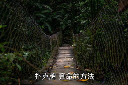 撲克牌算命,78枚撲克牌占卜商人們仍用78枚牌來占卜