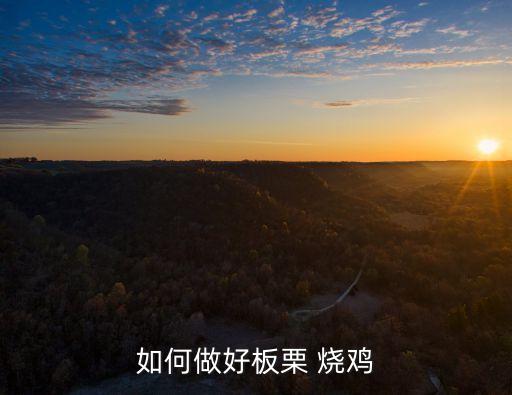 燒雞圖片,栗子燒雞有講究嗎?