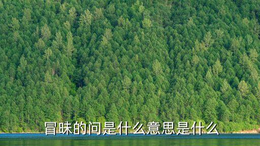 冒昧,冒昧造句:我冒昧地不同意