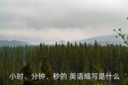 小時用英語怎么說,一小時用英語怎么說?