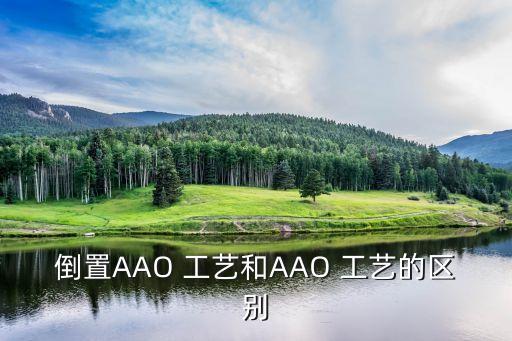 倒置AAO 工藝和AAO 工藝的區(qū)別