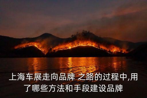 品牌之路,品牌建設(shè)的必要性是類似公理的存在
