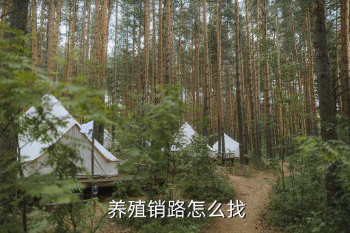  養殖銷路怎么找