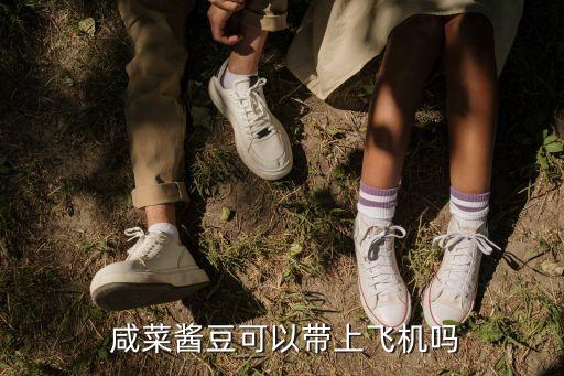  咸菜醬豆可以帶上飛機嗎