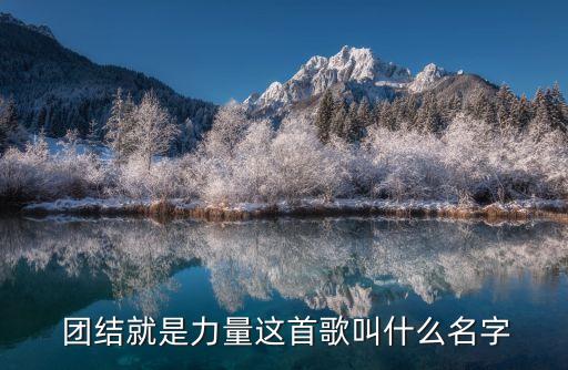 團(tuán)結(jié)的歌曲,《我的未來(lái)不是夢(mèng)》風(fēng)靡中國(guó)內(nèi)地歌曲名字是什么?