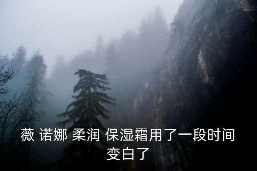 薇 諾娜 柔潤(rùn) 保濕霜用了一段時(shí)間變白了