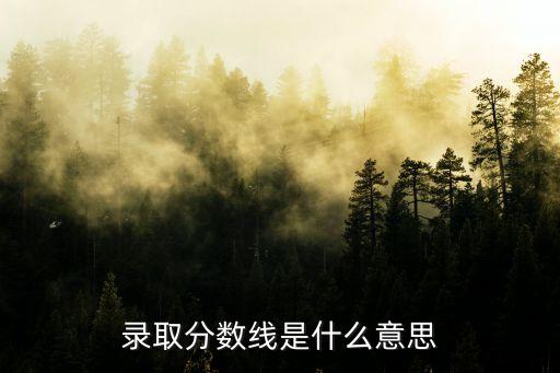 錄取線,大學分數錄取線公布:如果招聘不理想或降低分數