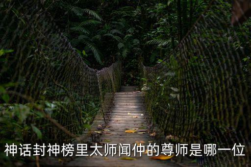 聞仲是什么神，在封神演義里聞仲被封了什么神