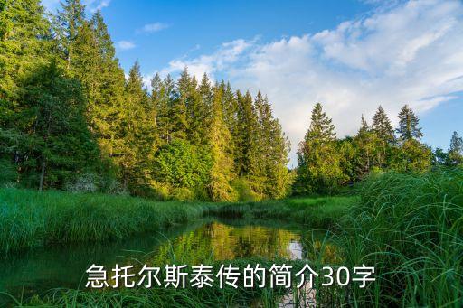 托爾斯泰傳，名人傳里的托爾斯泰傳的主要內容200左右
