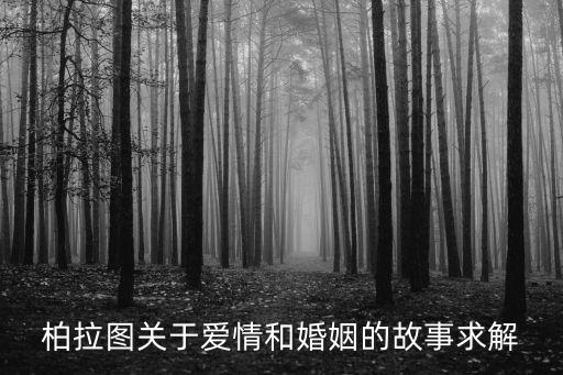 婚姻的故事，恨友誼追求愛情婚姻 主要講述的是什么故事