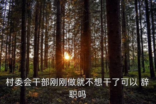 村干部辭職報(bào)告,村干部辭職報(bào)告怎么寫?需要流程!