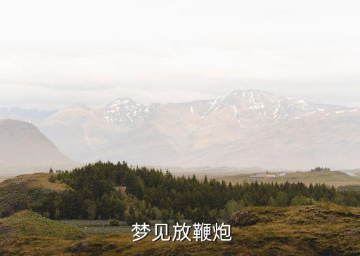夢見放炮,夢見放鞭炮的預兆:有利有弊