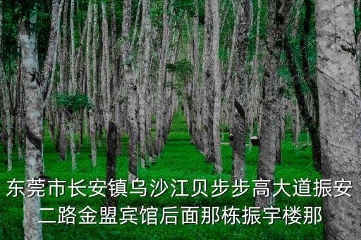東莞長安鎮烏沙村江貝視頻，東莞長安烏沙區江貝步步高大道百領學院怎么走