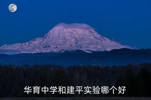牟曉生，華育中學(xué)和建平實(shí)驗(yàn)?zāi)膫€(gè)好