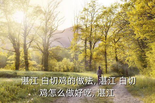 湛江白切雞,廣東菜特色白切雞清淡可口!