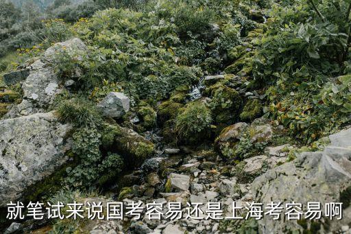 上海市考和國考誰難，就筆試來說國考容易還是上?？既菀装?/></a></span><span id=