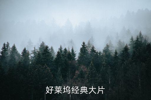 經典好萊塢電影，好萊塢的經典影片
