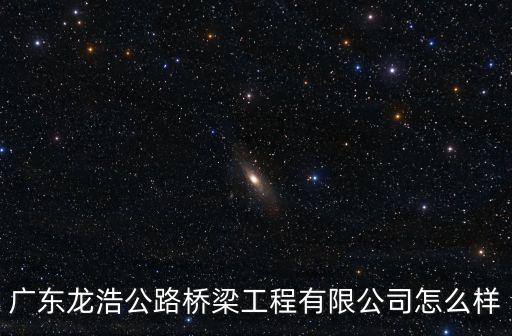 廣州龍浩集團怎么樣，廣東龍浩集團有限公司怎么樣啊
